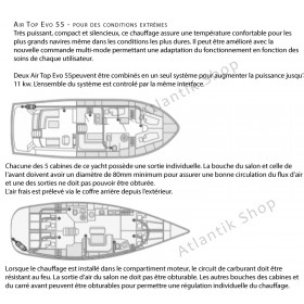 Déstockage Webasto Air Top Evo 5500 kit marine - Équipement nautisme
